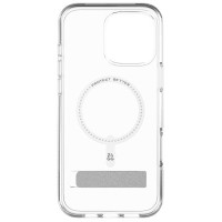 Zagg Crystal Palace Snap Kickstand MagSafe Case with Stand for iPhone 16 Pro Max - Clear