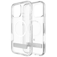 Zagg Crystal Palace Snap Kickstand MagSafe Case with Stand for iPhone 16 Pro Max - Clear