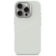 Decoded AntiMicrobial Silicone Backcover with MagSafe for iPhone 16 Pro - Gray