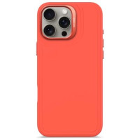 Decoded AntiMicrobial Silicone Stacks Backcover with MagSafe for iPhone 16 Pro Max - Orange