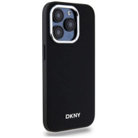 Dkny Plain Logo MagSafe iPhone 15 Pro Case - Black