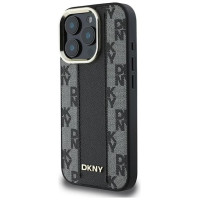 Dkny Checkered Pattern Magsafe iPhone 16 Pro Case - Black