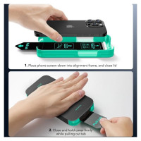 ESR Armorite Tempered Glass for iPhone 16 Pro Max - with Black Frame