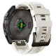 Tech-Protect Silicone Strap for Garmin Fenix 5S / 5S PLUS / 6S / 6S Pro / 7S / 8 (43MM) - Titanium