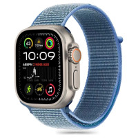 Tech-Protect Nylon Strap for Apple Watch 6 / 7 / 8 / 9 / 10 / SE (40 / 41 / 42 MM) - Blue