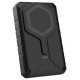 UAG Rugged 10K Powerbank - 10000 mAh with stand, 10W wireless charging, MagSafe compatible, cable included - black