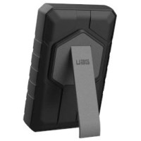 UAG Rugged 10K Powerbank - 10000 mAh with stand, 10W wireless charging, MagSafe compatible, cable included - black