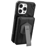 UAG Rugged 10K Powerbank - 10000 mAh with stand, 10W wireless charging, MagSafe compatible, cable included - black