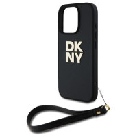 Dkny Wrist Strap Stock Logo iPhone 16 Pro Case - Black