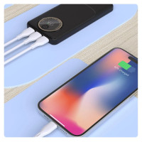Dudao Powerbank Dudao K12Pro 22.5W PD 20000mAh USB-A, USB-C - black