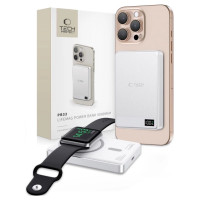 Tech-Protect Powerbank Tech-Protect PB33 LifeMag MagSafe 5000mAH - silver