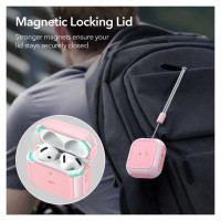 ESR Orbit Halolock MagSafe case for AirPods 4 - pink