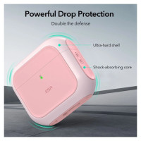 ESR Orbit Halolock MagSafe case for AirPods 4 - pink