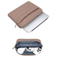 Tech-Protect Puffy 13-14" Laptop Bag - Brown