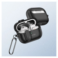 Tech-Protect Slim Hook Case for Samsung Galaxy Buds 3 / 3 Pro - Black
