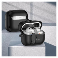 Tech-Protect Slim Hook Case for Samsung Galaxy Buds 3 / 3 Pro - Black