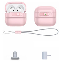 ESR Pulse Halolock Magsafe case for AirPods 4 - pink