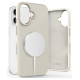 Tech-Protect Silicone PU MagSafe iPhone 16 Case - Beige