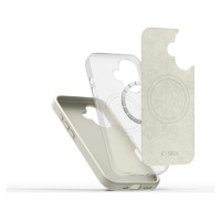 Tech-Protect Silicone PU MagSafe iPhone 16 Case - Beige