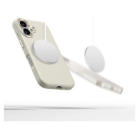 Tech-Protect Silicone PU MagSafe iPhone 16 Case - Beige