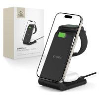 Tech-Protect QI15W-A36 3in1 Charging Station for Apple - Black