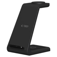 Tech-Protect QI15W-A36 3in1 Charging Station for Apple - Black