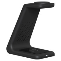 Tech-Protect QI15W-A36 3in1 Charging Station for Apple - Black