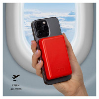 SBS Powerbank SBS TEBB5000MAG1CR 5000 mAh compatible with MagSafe - red