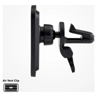 SBS TESUPWIR15WMS Smartphone Holder with Charger Compatible with MagSafe - Black