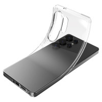 Puro Silicone Case Puro 03 Nude for Samsung Galaxy S25 Ultra - Transparent