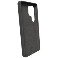 Puro Icon Mag Silicone Case with MagSafe for Samsung Galaxy S25 Ultra - Black
