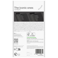 Puro Icon Mag Silicone Case with MagSafe for Samsung Galaxy S25 Ultra - Black