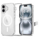 Tech-Protect Flexair Hybrid CC Magsafe iPhone 16 Case - Clear