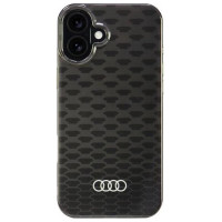 Audi IML Stitching Pattern MagSafe iPhone 16 Plus 6.7" black/black hardcase AU-IMLMIP16M-Q5/D3-BK