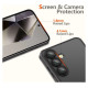 Tech-Protect MagMat MagSafe Case for Samsung Galaxy S25 - Clear Black