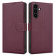 Tech-Protect Wallet Case for Samsung Galaxy A56 5G - Burgundy