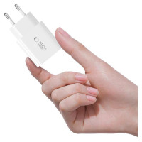Tech-Protect NC20W wall charger USB-C port - white