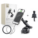 Tech-Protect MM15W-V9 Car Holder with MagSafe for Dashboard and Air Vent 15W - Black