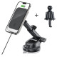 Tech-Protect MM15W-V9 Car Holder with MagSafe for Dashboard and Air Vent 15W - Black