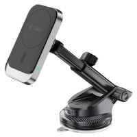 Tech-Protect MM15W-V9 Car Holder with MagSafe for Dashboard and Air Vent 15W - Black