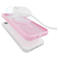 Puro Cover in TPU "GRADIENT" with Magsafe and gradient effect for iPhone 16E, pink