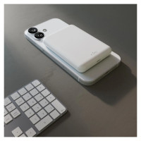 Puro Powerbank Puro Power Mag 5000mAh 20W Power Delivery USB-C - biały