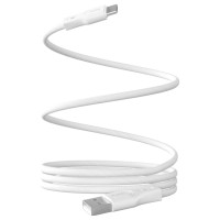 Puro Magnetic 10W Magnetic Cable USB-A - USB-C 1m - White