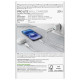 Puro PROLITE 20W USB-A / USB-C wall charger + USB-C - USB-C cable 1.2m - white
