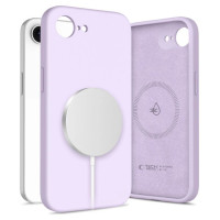 Tech-Protect Liquid Silicone MagSafe iPhone 16e Case - Purple
