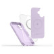 Tech-Protect Liquid Silicone MagSafe iPhone 16e Case - Purple