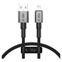 Tech-Protect Ultraboost DNA USB-A / Lightning cable 12W/2.4A 25 cm - gray