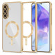 Tech-Protect MagFlex MagSafe Case for Samsung Galaxy A56 5G - Transparent Gold