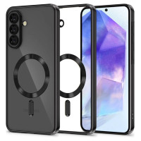 Tech-Protect MagFlex MagSafe Case for Samsung Galaxy A56 5G - Clear Black