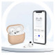 Tech-Protect Silicone Case for Apple AirPods 4 - Beige